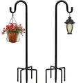 Garden lamp floor outlet hook rod iron plastic anti-rust 80cm 120cm 160cm outdoor use