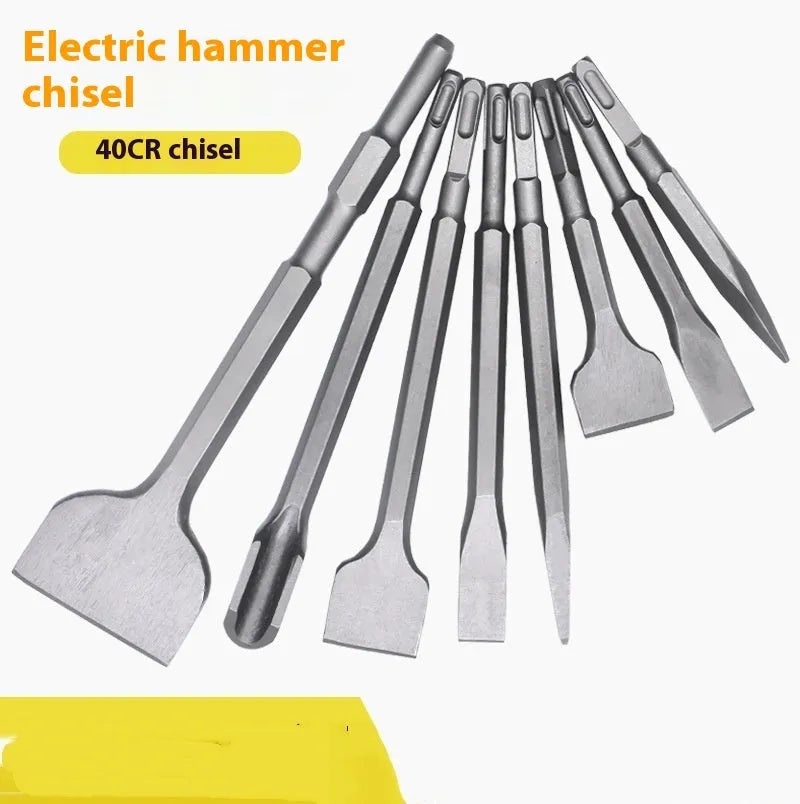30mm electric hammer chopping bit with square handle widened shank for demolition