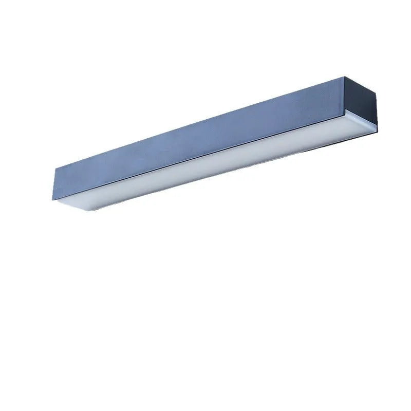 Black ABS plastic solar wall lamp for outdoor garden lighting with IP65 weather protection