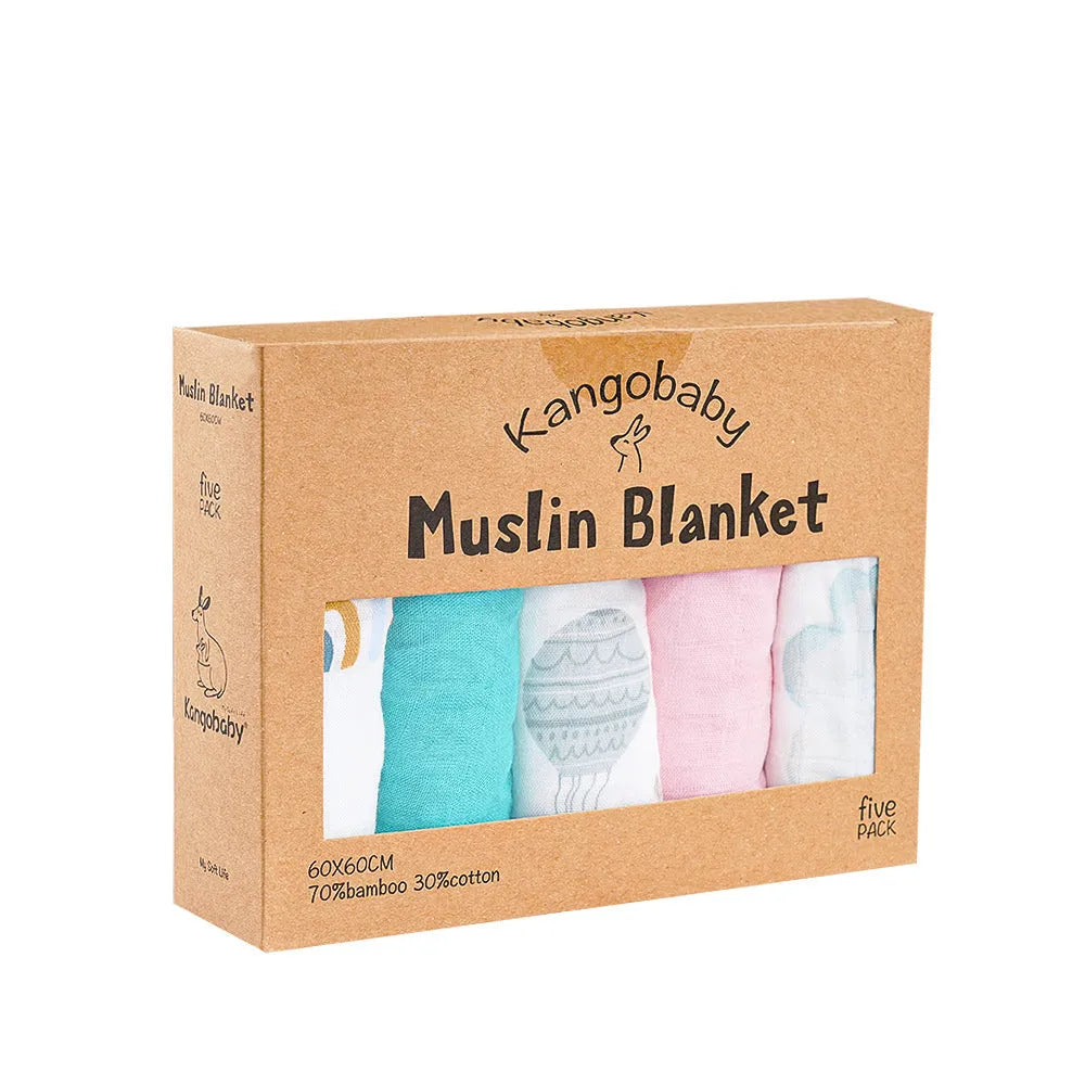 Cotton blend bamboo fibre gauze saliva towel baby bib waterproof anti-dirty neutral unisex style MB01