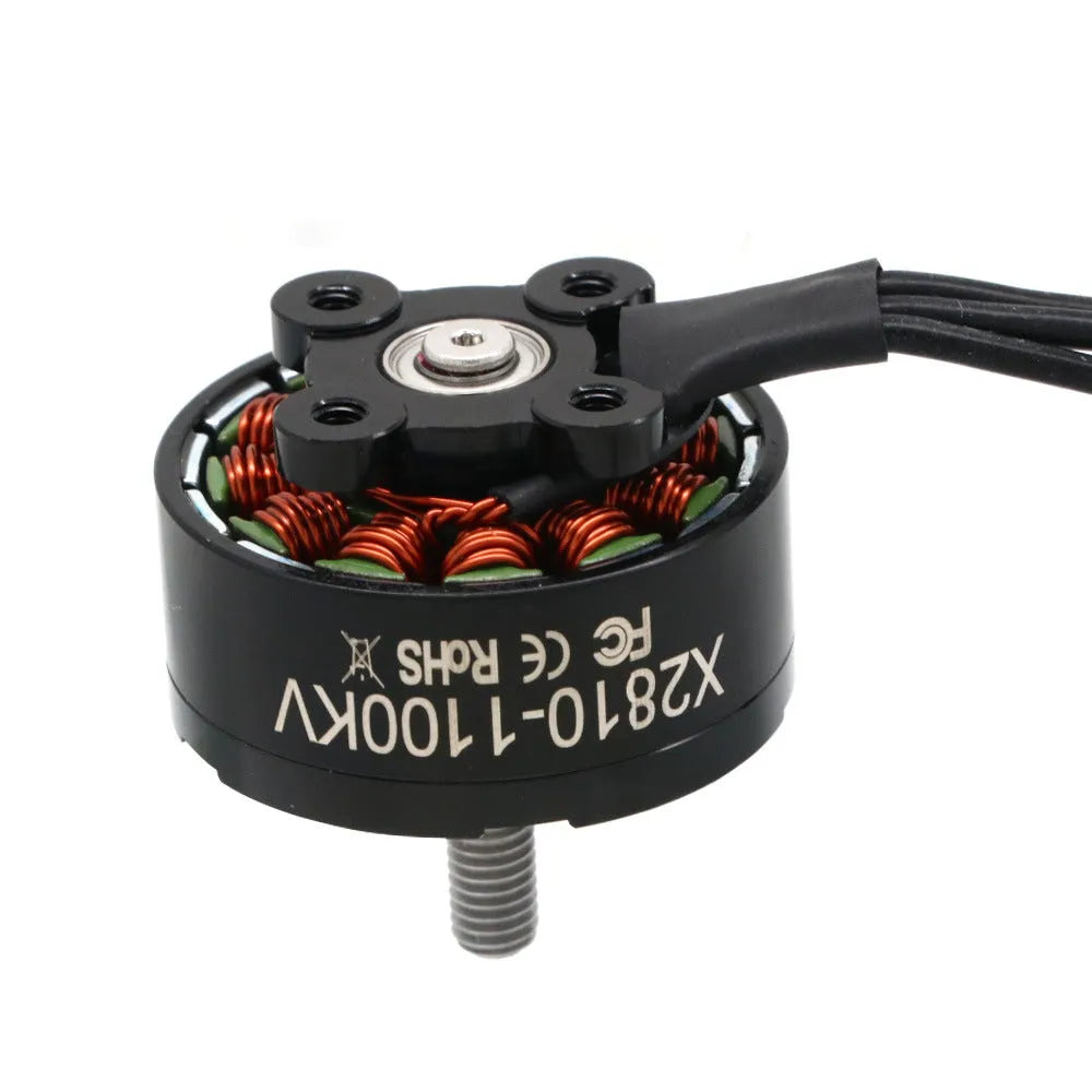 Multi-axis flight model motor for aircraft models with metal construction