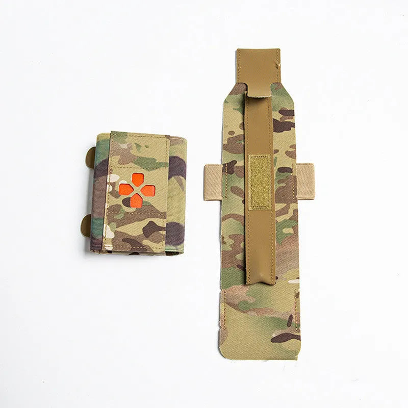 Outdoor Supplies Camouflage Tactics nylon first-aid kit in CP camouflage colour option