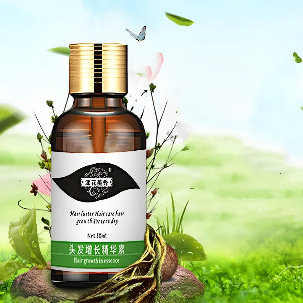 30ml bottle of Hair Care Scalp Liquid Nutrient Solution for intensive repair and anti-dandruff