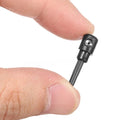 Black rear windshield washer nozzle for Volkswagen Golf, Audi, Skoda cars