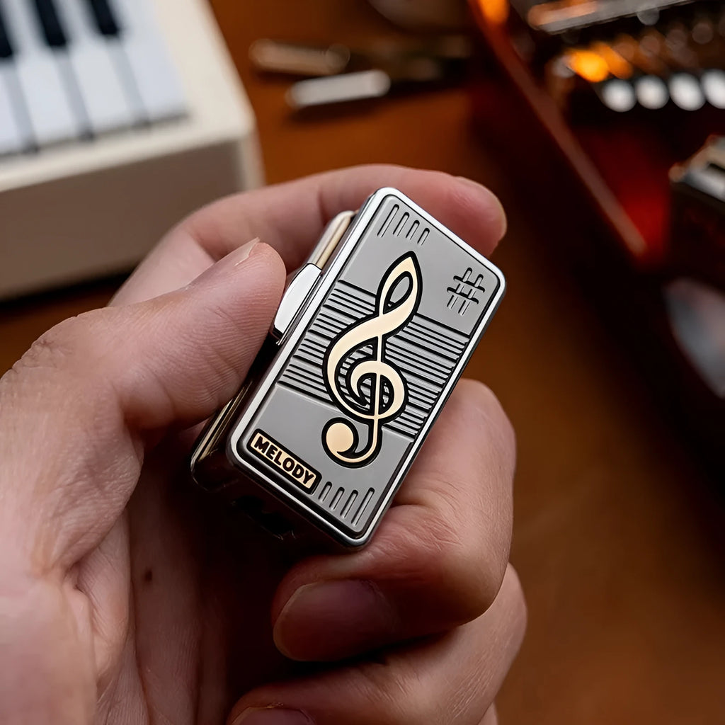Titanium alloy mechanical scale push EDC fingertip decompression toy in Melody colour