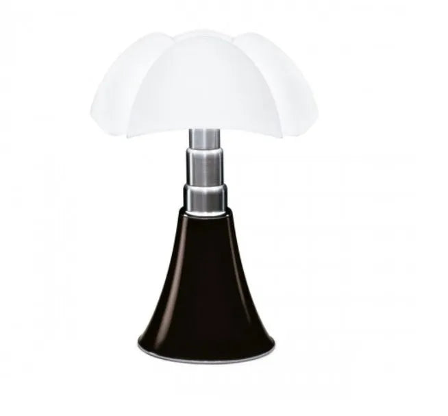 Italian retro flower table lamp with push-button switch in multiple colour options