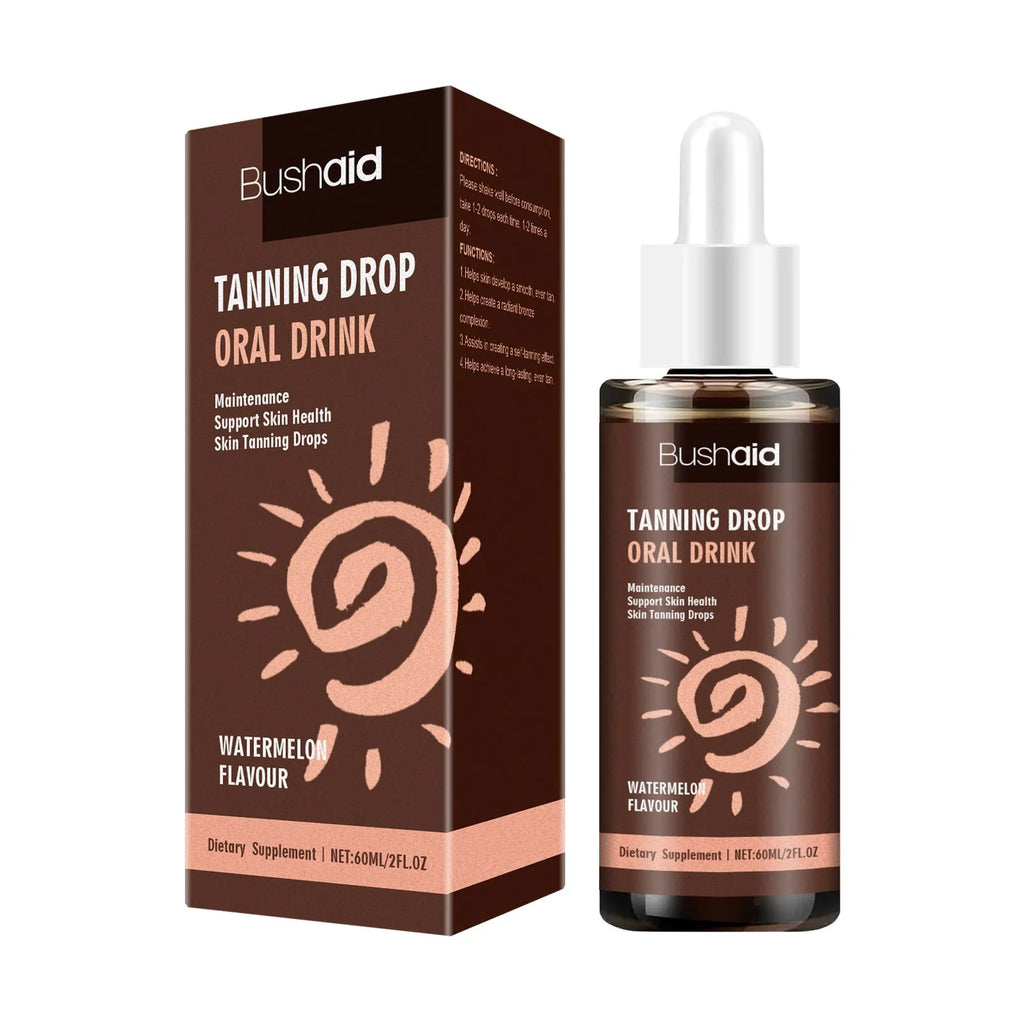 Sun protection tanning essence bottle with 60ml capacity and compact dimensions