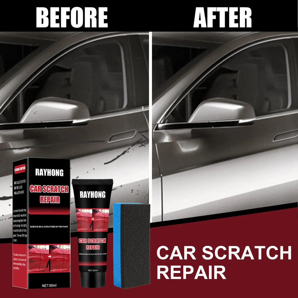60ml car scratch repair wax set with lacquer wax for paint surface maintenance