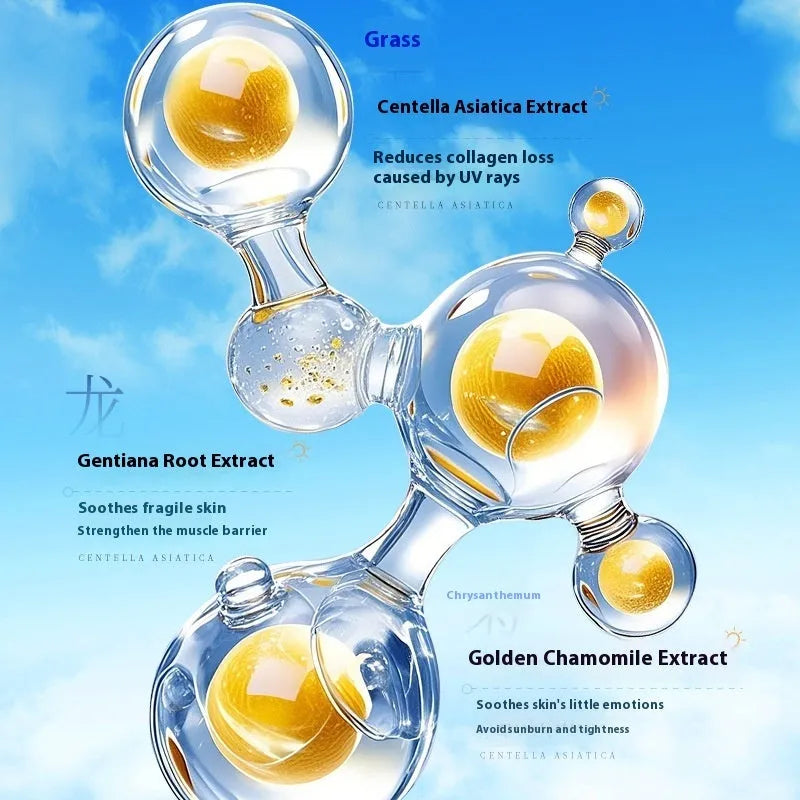 Crystal Sunscreen Spray SPF50 90ml bottle for full body UV protection