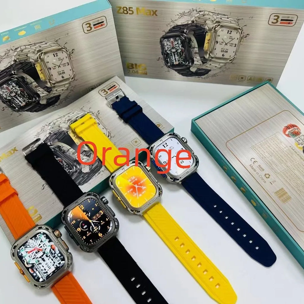 Bluetooth Calling Smart Watch with TFT screen, heart rate monitor, in black colour with touch button interface
