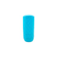 Silicone protective case for travel storage bottle in sky blue colour, leak-proof sleeve for sub-bottle