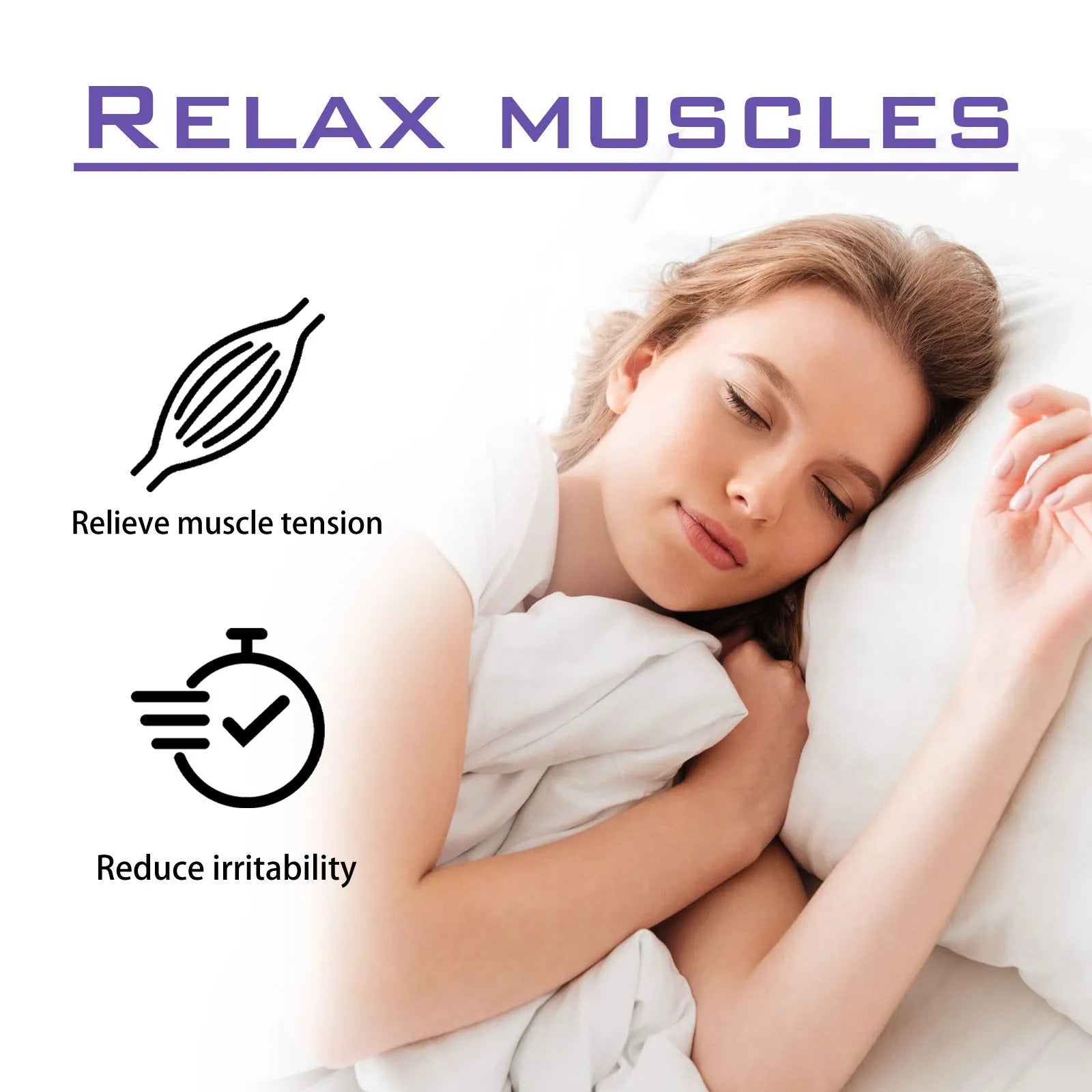 30 ml bottle of lavender sleep spray for bedtime aromatherapy and fatigue relief.