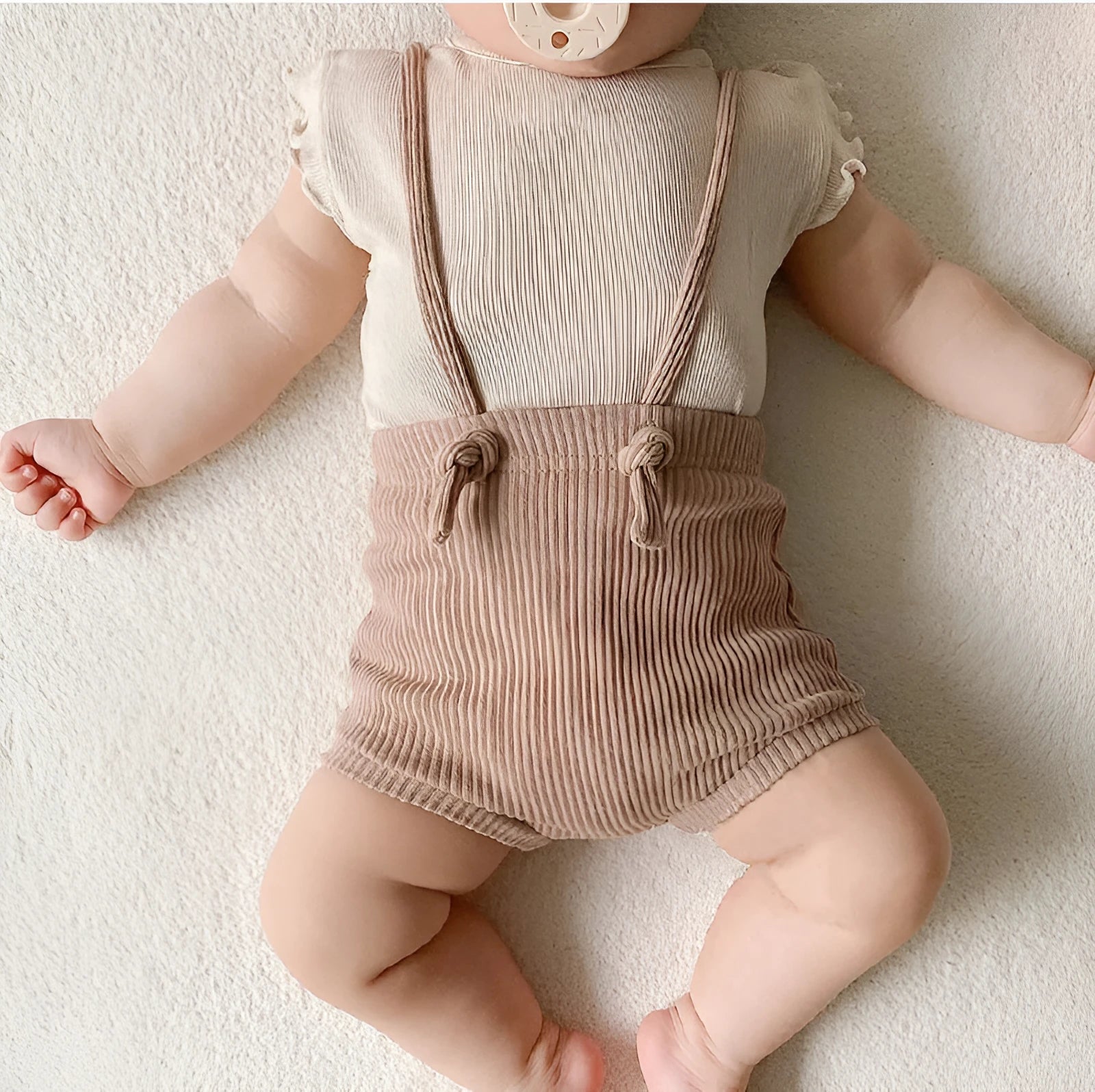 Cotton baby carrier high waist triangle bottoming stretch pants in solid colour
