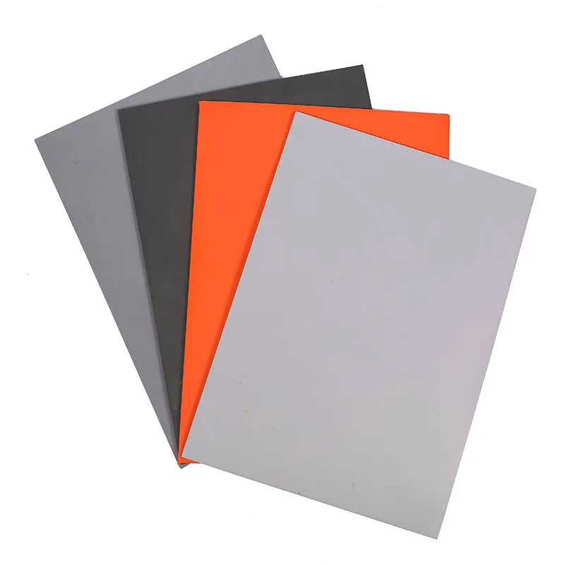 A4 laser engraving pad 2.3mm thick in dark grey and light grey, 210 by 297mm