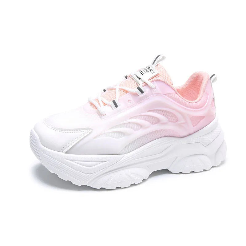Women's casual shoes with satin upper in blue colour showing round toe and lace-up design
