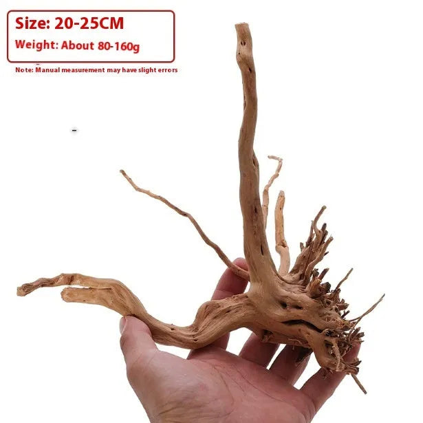 Xiaoqi root natural wood aquarium ornament for fish tank scenery decoration.