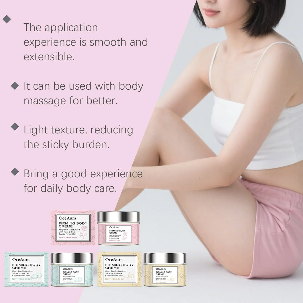 Compact 100g moisturising body lotion tube with coconut, rose, and vanilla flavours
