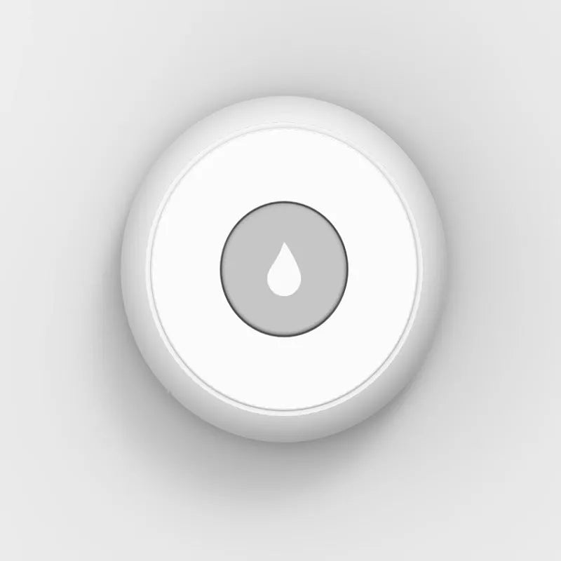 Smart wireless water leakage detection alarm sensor for home use with phone app notifications
