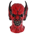 Red bat hood mask made from RP foam for Halloween and Christmas party dress-up