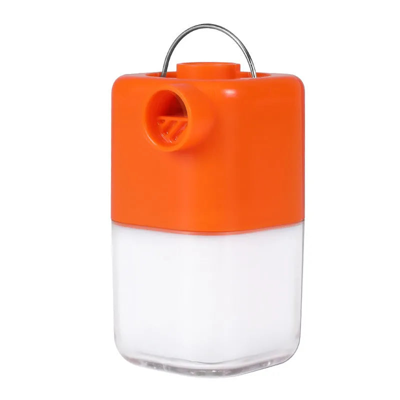 Small Household Electric Inflator QH-H35 plastic air pump in orange white and gray white colour options