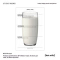 Today's Happy Series message notepad in choice of four colours, 30 pages, 120x80mm.