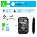 Car Android smart box for infotainment system upgrades with ABS plastic housing