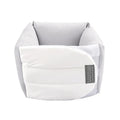 Thermal protective gear waist pillow for football and fitness, average size in Gray White colour