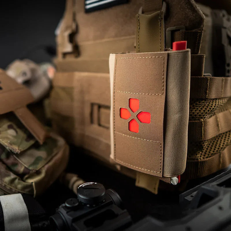 Outdoor Supplies Camouflage Tactics nylon first-aid kit in CP camouflage colour option