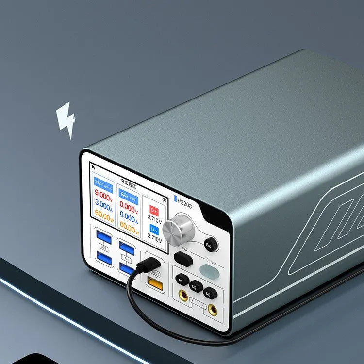320W intelligent regulated power supply power meter with digital display and connection cables