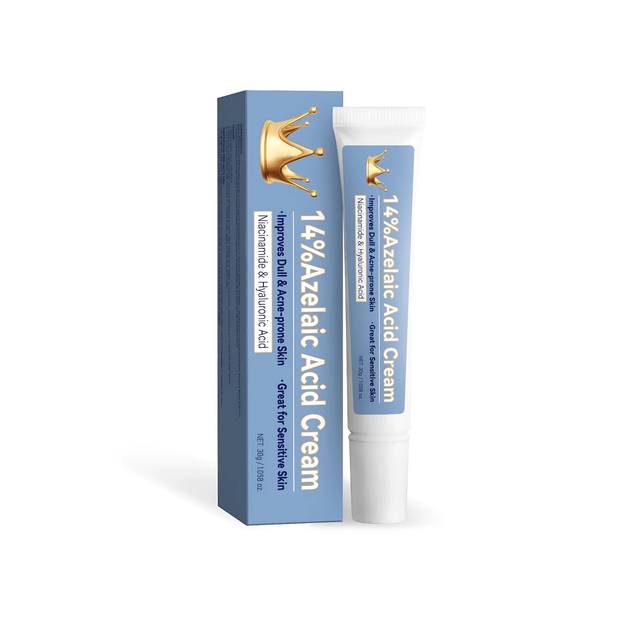 20g azelaic acid neck cream tube with FP-A035 specification for skin texture treatment