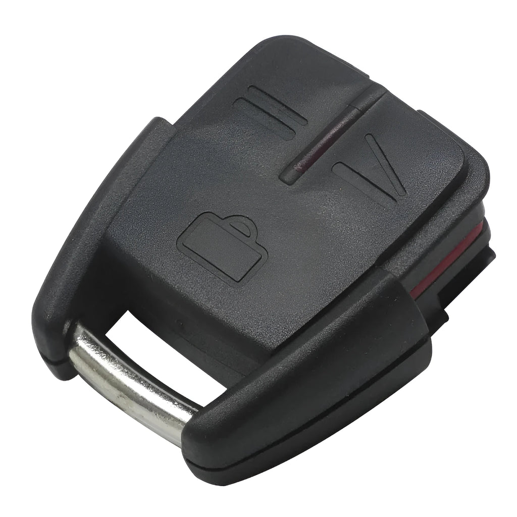 Opel three-button remote key shell black plastic 20g replacement for general Opel models