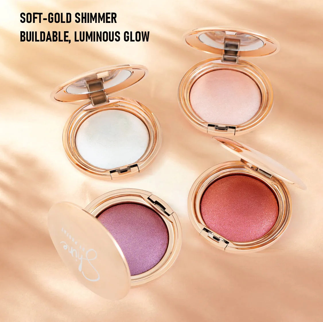 C-F019 nail art chrome powder set with six colour pots and one mixing pot for mirror-effect manicures.
