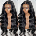 Former lace wig for women, long black curly hair, high temperature silk, 14 to 32 inch length options