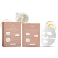 Collagen sheet face mask with cream gel essence for skin hydration