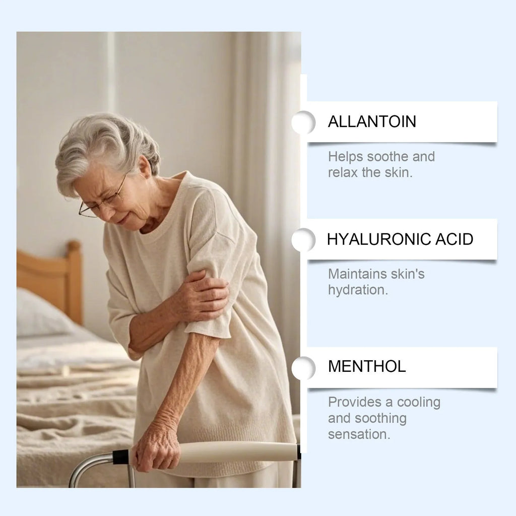 Relaxing Care Spray 50ml bottle with menthol, vitamin K2 and Asian ginseng ingredients