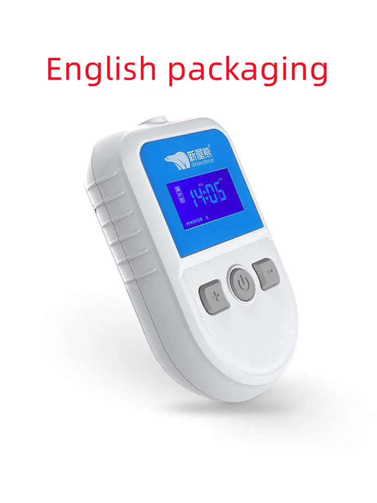 White low frequency pulse therapy instrument for insomnia relief with USB power connection