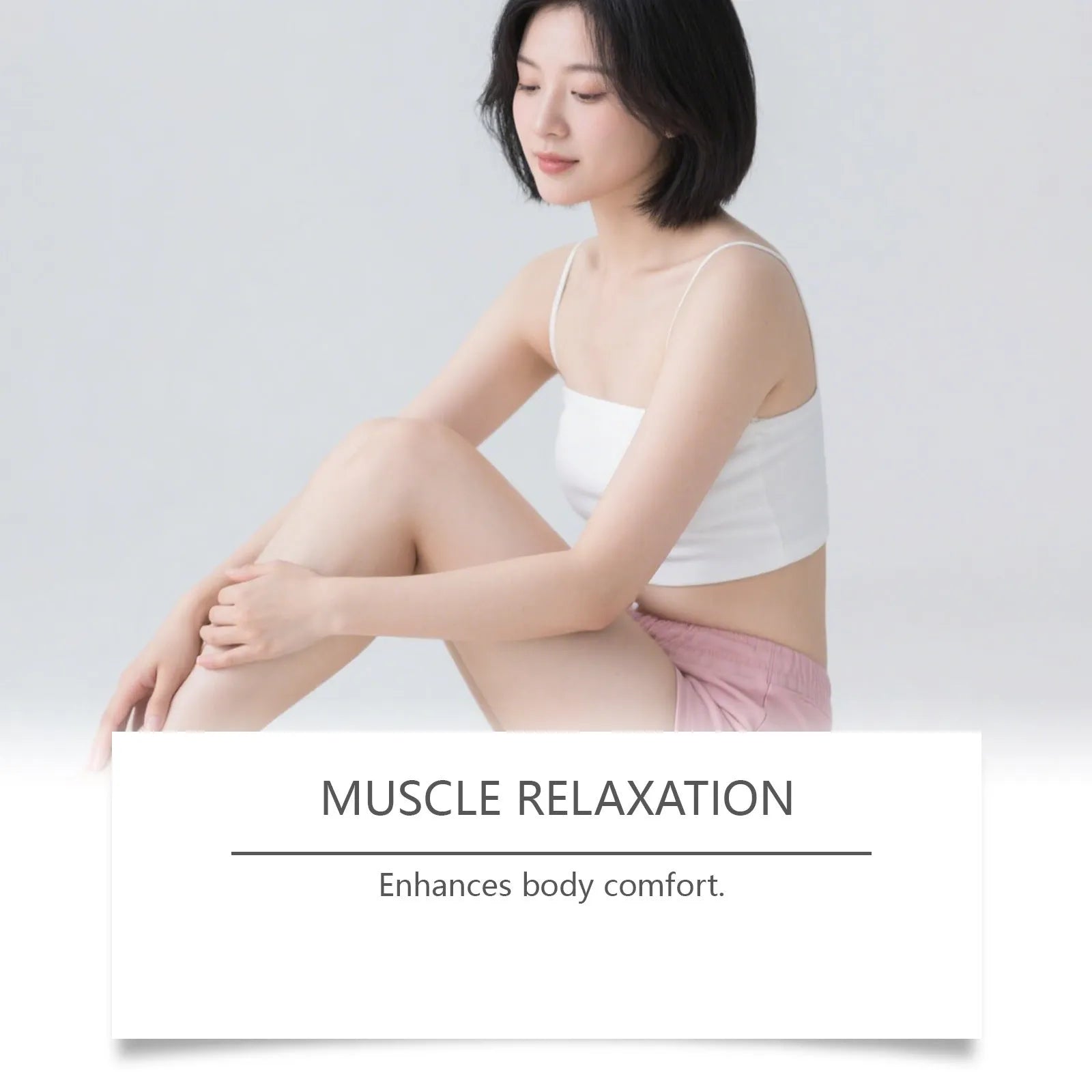 Square 5cm jar of 50g moisturising cream with Shanjinchehua and pyridoxine for body skin.