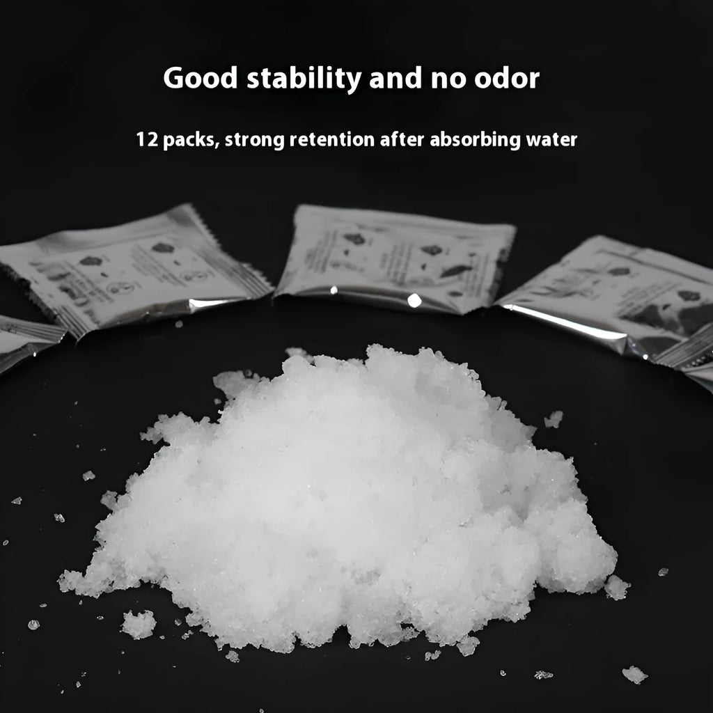 Disposable emergency urine bag kit with curing agent packs and garbage bags for portable toilet use