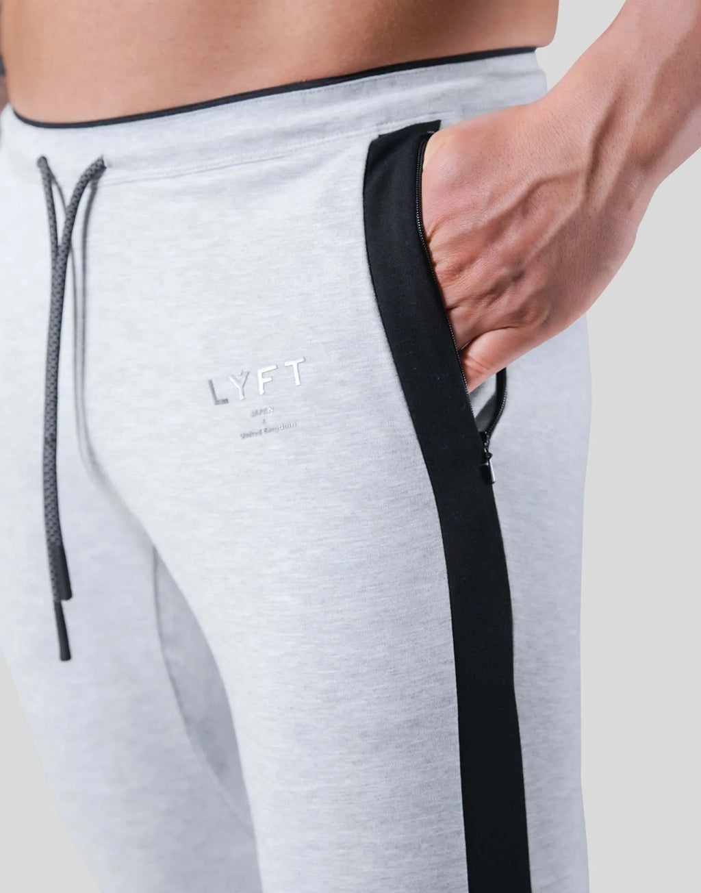Men's polyester fitness pants for gym leisure, available in multiple colours and sizes M to XXXL