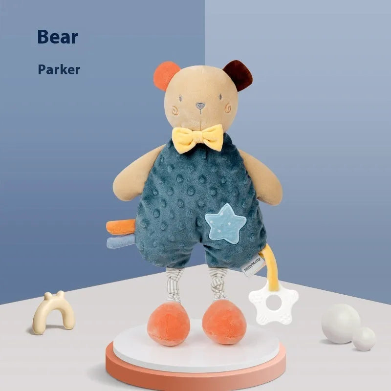 Baby soothing towel doll 30cm plush Little Bear Parker infant sleep toy soft comfort doll