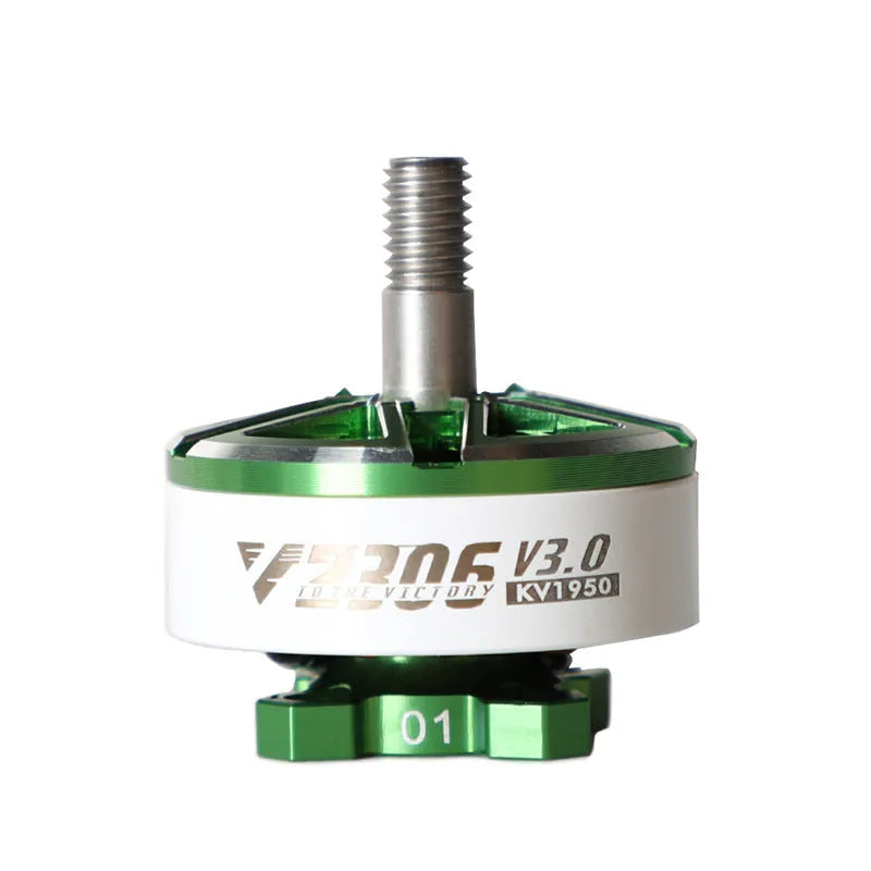 5-inch FPV brushless motor for crossing machine UAV, plastic, V2306 KV1750/KV1950/KV2550, orange and pink options