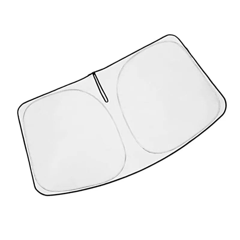 Silver reflective sunshade for Toyota Noah Voxy 90 series front windshield