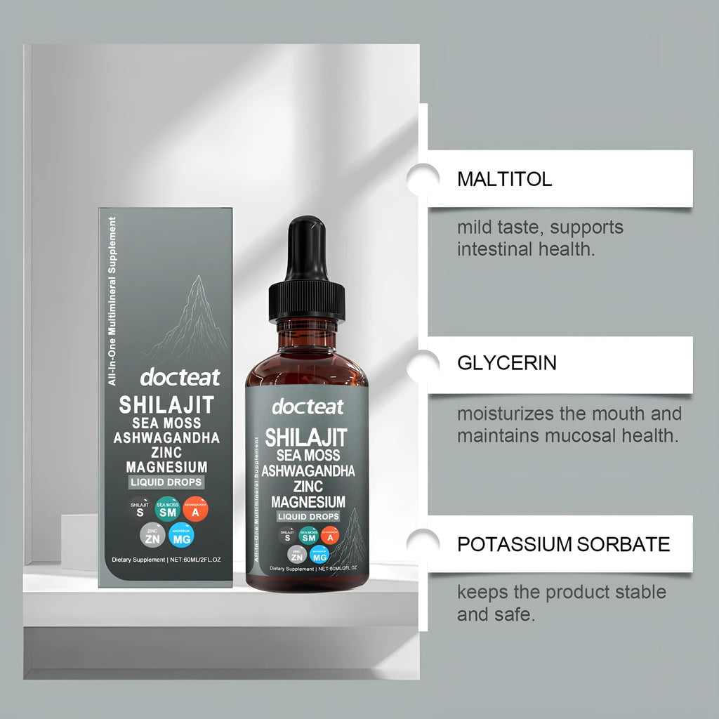 60ml intestinal balance dietary supplement bottle with droplet dispenser for digestive support