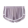 Men's ice silk mesh boxer shorts in a low waist design, shown in various colours including black, white, and army green.