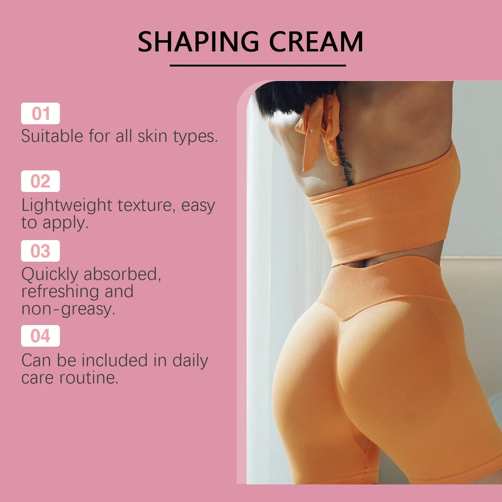 60g hip neck moisturising cream jar with centella and botanical extracts