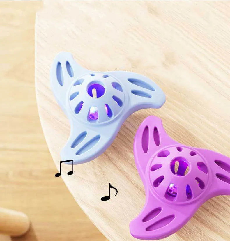 Blue dog boomerang chew toy with molar shape design for medium large breeds