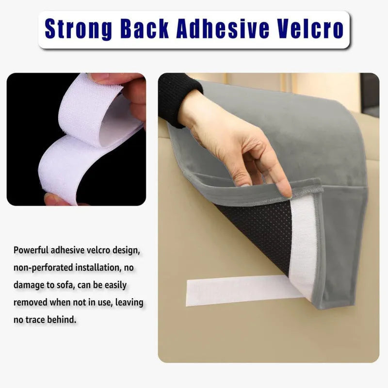 Adjustable fixed neck support car pillow in gray, 60x40x11cm, filled with PP cotton, Nordic style solid colour cushion