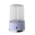 Wireless rechargeable portable laundry cup in green and purple USB powered mini washing machine