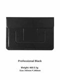 13.3-inch dual-angle laptop bracket bag in black or brown business style