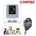 CONTEC08A Veterinary digital blood pressure monitor with colour screen and three animal cuff sizes